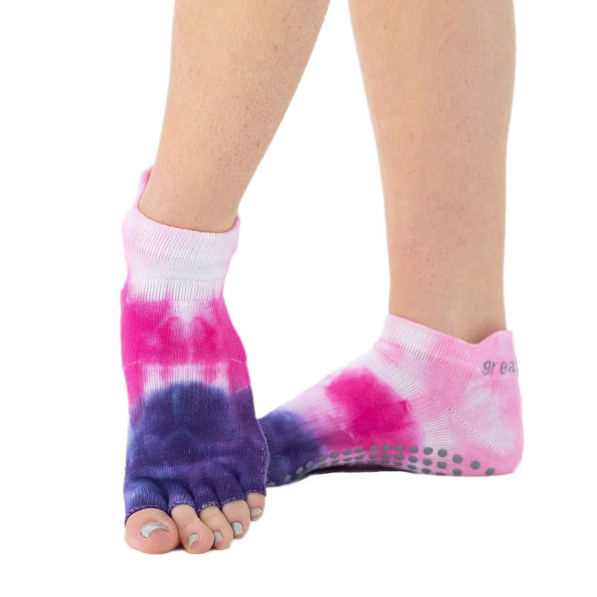 Step Into Comfort And Style In Purple Socks!