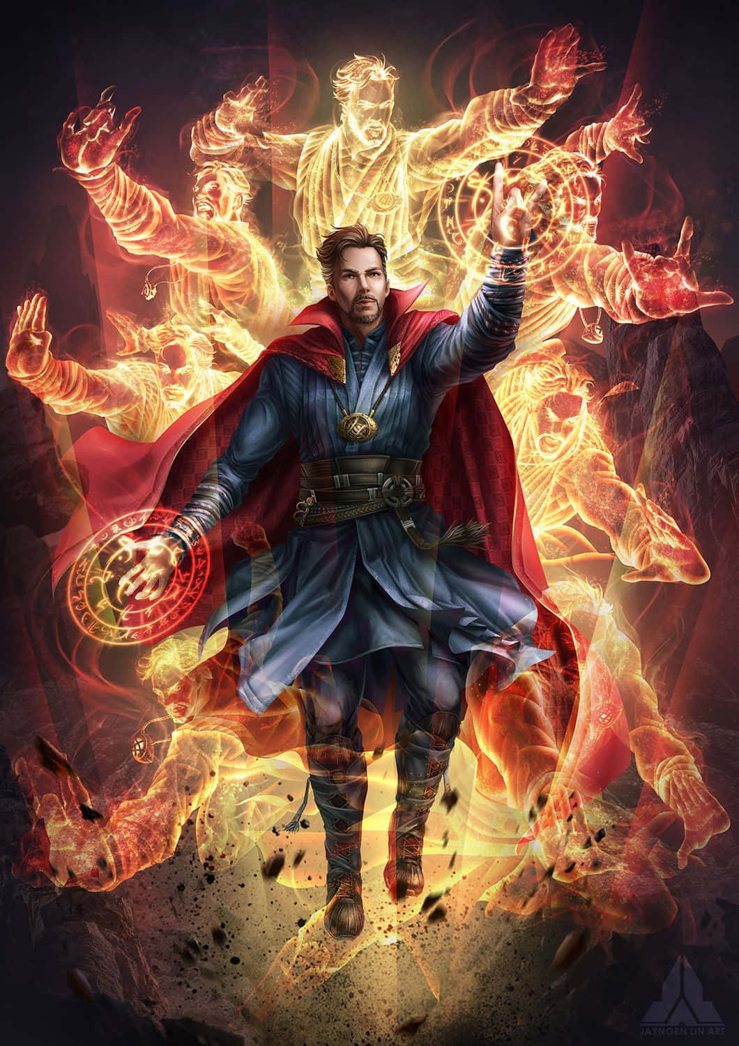 Step Into The World Of Doctor Strange And Explore His Magical Realm Wallpaper