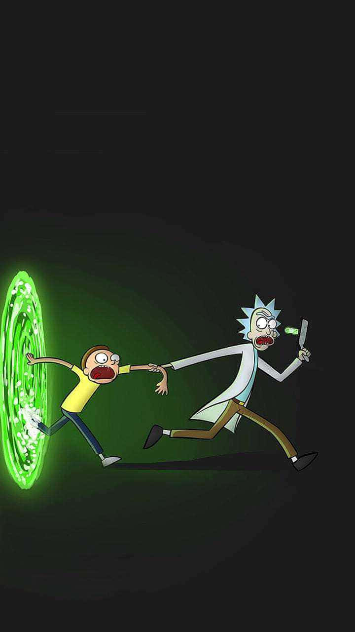 Step Through The Portal To Explore More Of The World Of Rick And Morty. Wallpaper