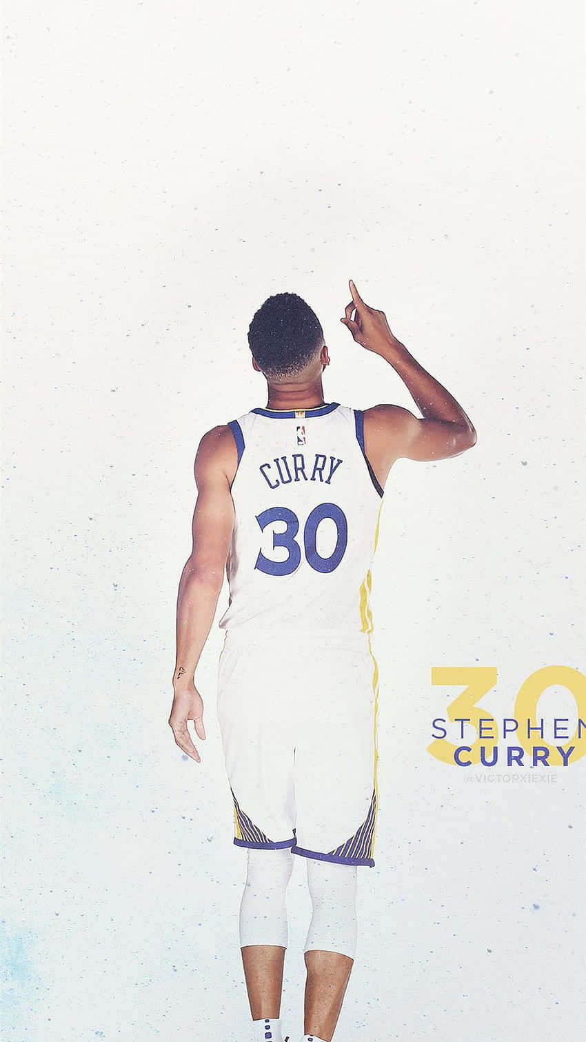 “steph Curry: Leader Of The Golden State Warriors” Wallpaper