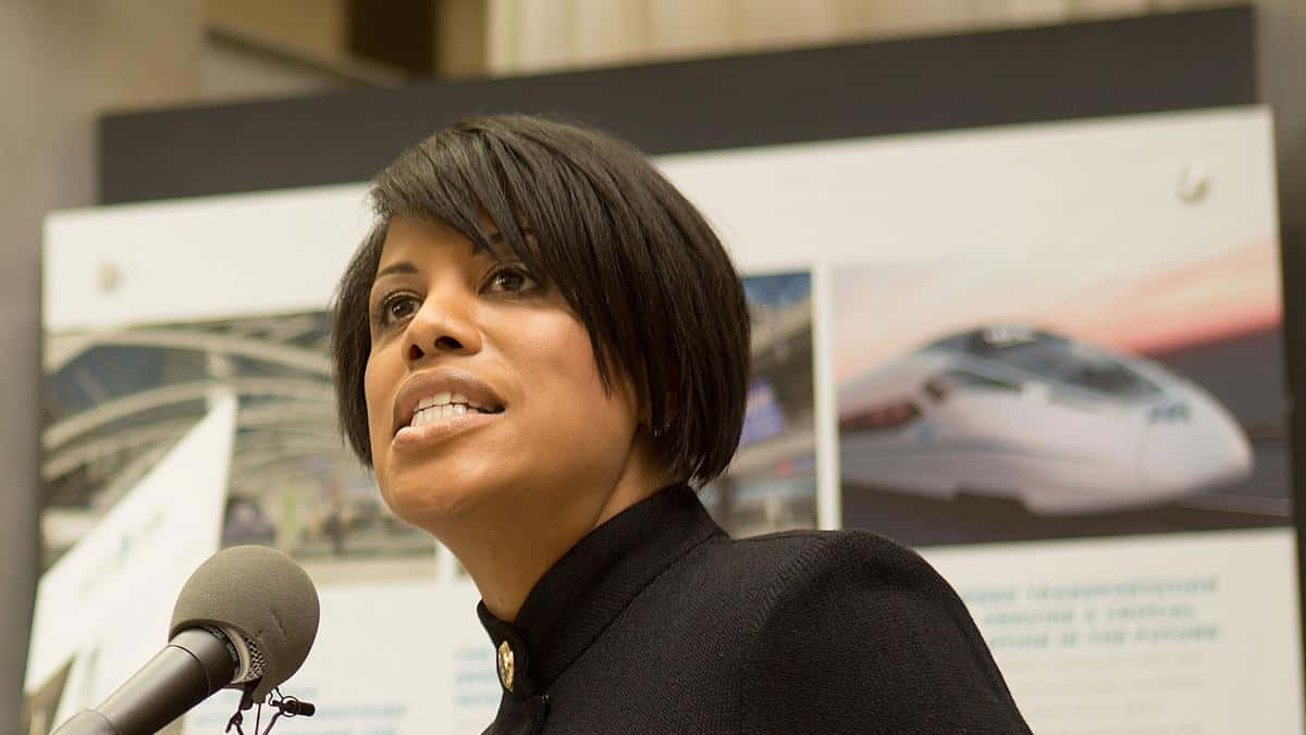 Stephanie Rawlings Blake Speaking Wallpaper