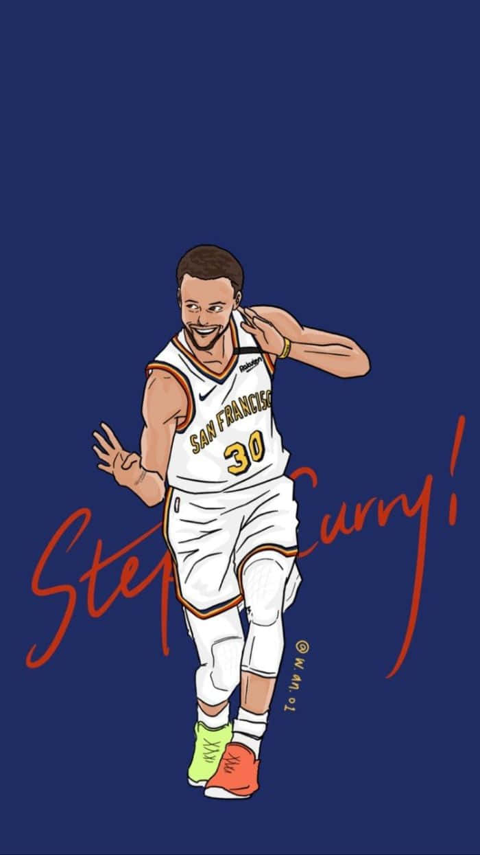 Stephen Curry - A Basketball Phenom Wallpaper