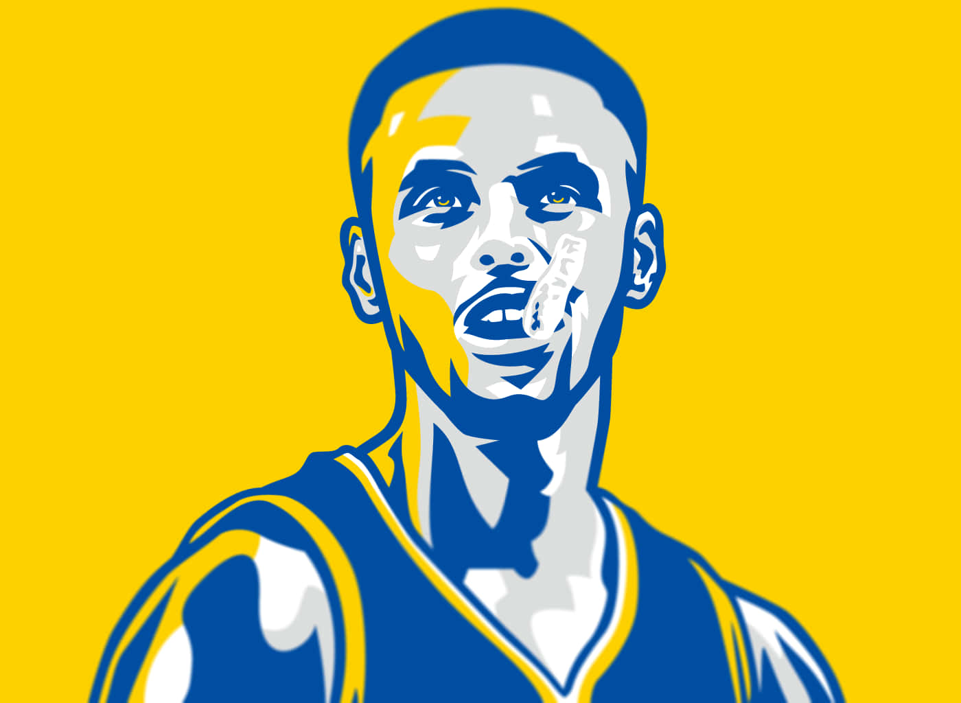 Stephen Curry Hits A Game Winning Shot! Wallpaper