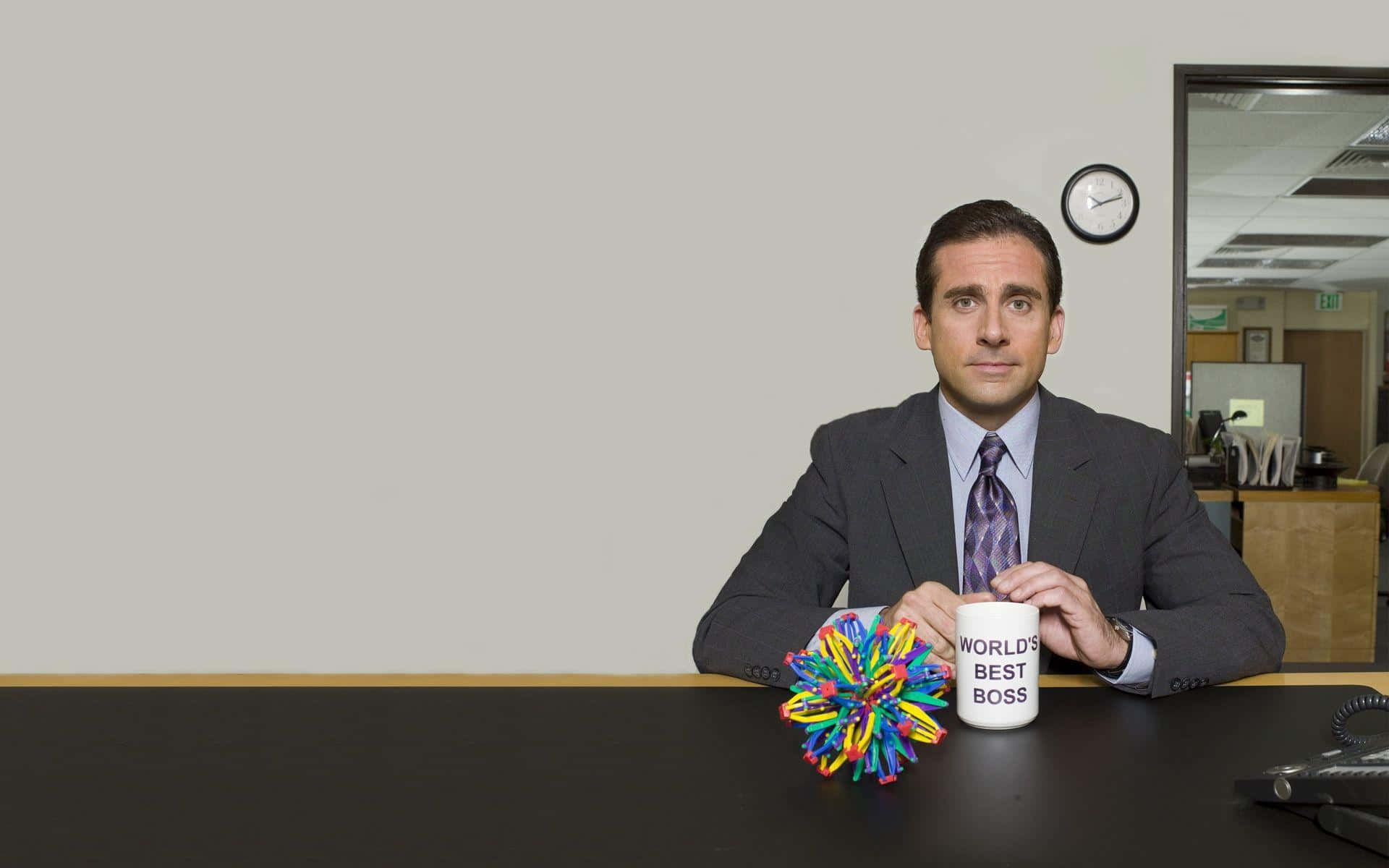 Steve Carell, Renowned Comedic Actor Wallpaper