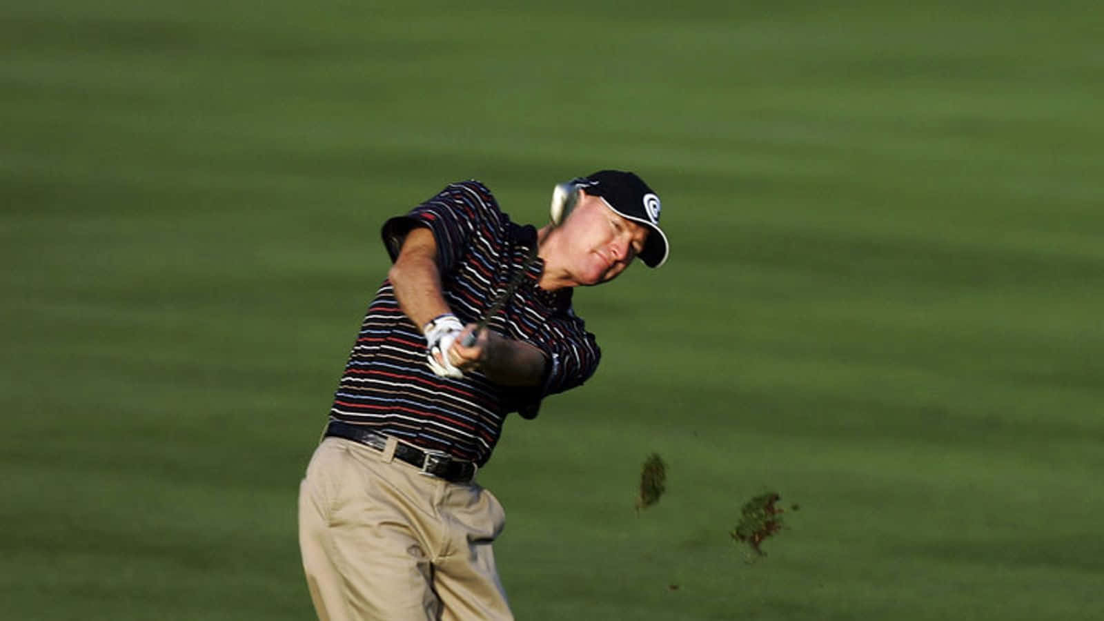 Steve Flesch Golfing In A Field Wallpaper