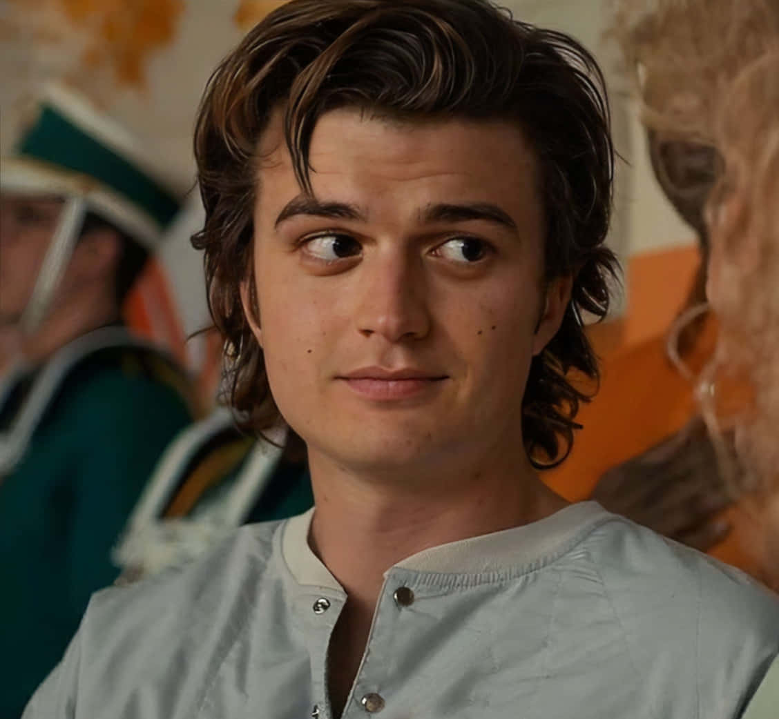 Steve Harrington Stranger Things Smirk Wallpaper