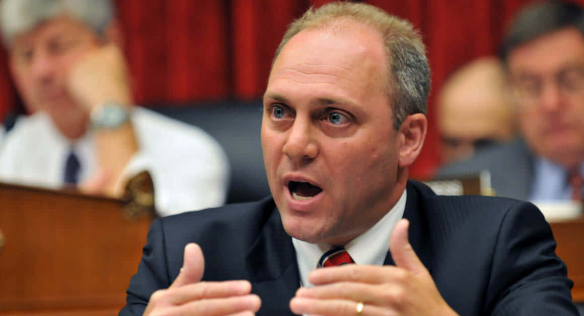 Steve Scalise Arguing In Chambers Wallpaper