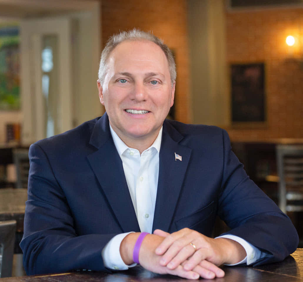 Steve Scalise Smiling Portrait Wallpaper