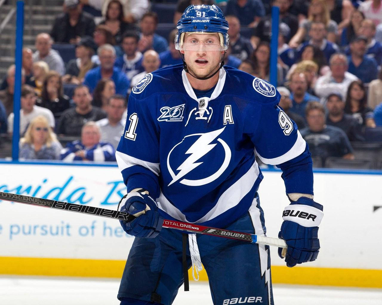 Steven Stamkos Ice Hockey Tampa Bay Lightning Captain Wallpaper