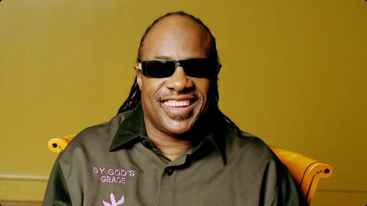 Stevie Wonder Yellow Interview Wallpaper