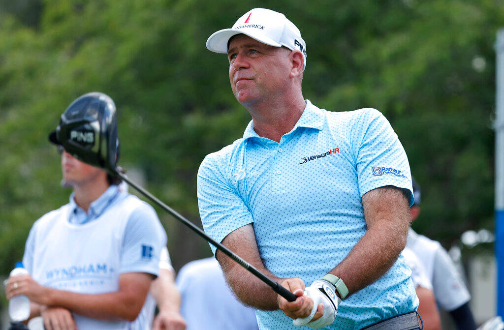 Stewart Cink With A Golf Club Wallpaper