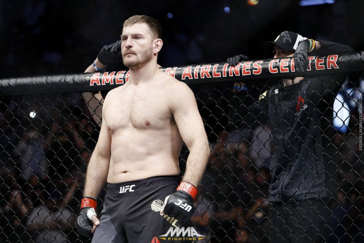 Stipe Miocic Standing Pre-fight Wallpaper