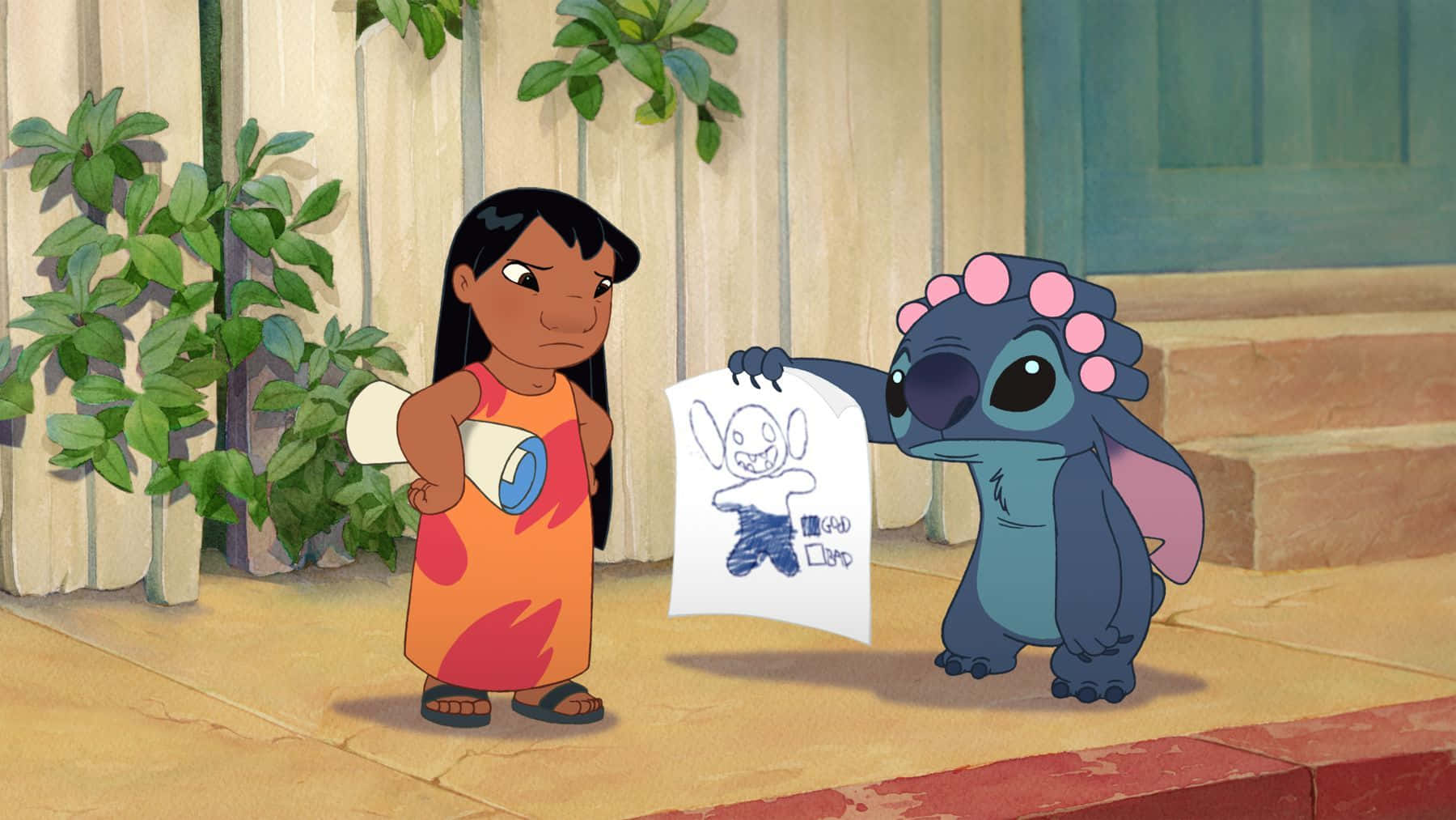 Stitch And Lilo And Stitch Wallpaper