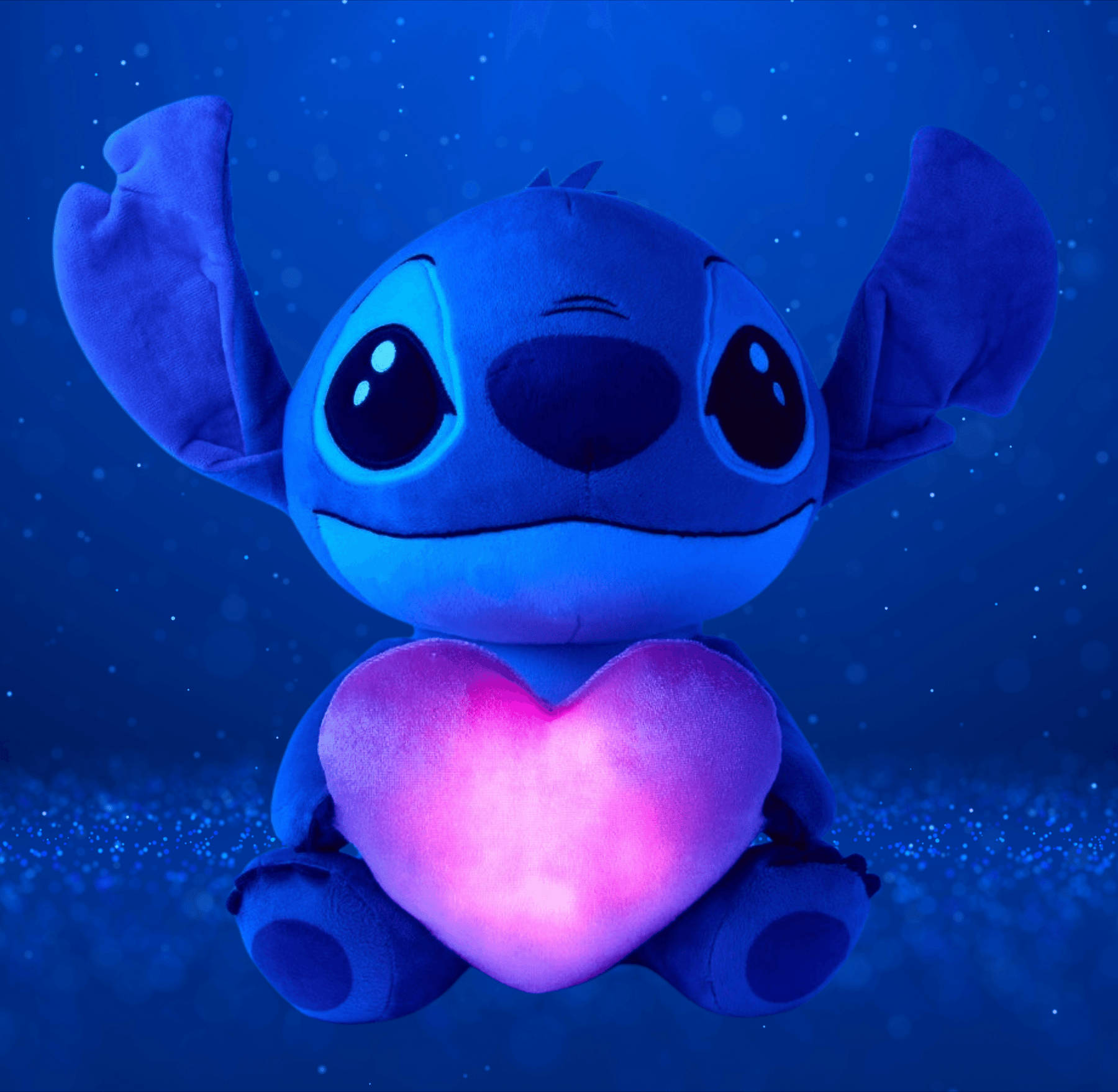 Stitch Galaxy Heart Wallpaper