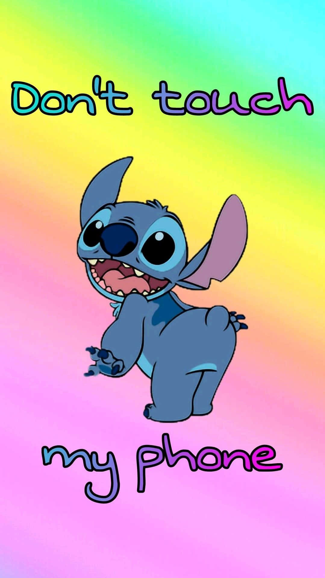 Stitch Phone Lock Screen Wallpaper Wallpaper