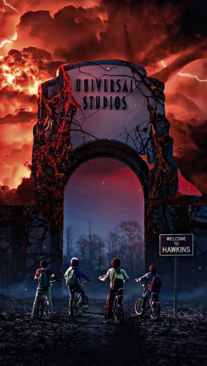 Stranger Things Universal Studios Gateway Wallpaper