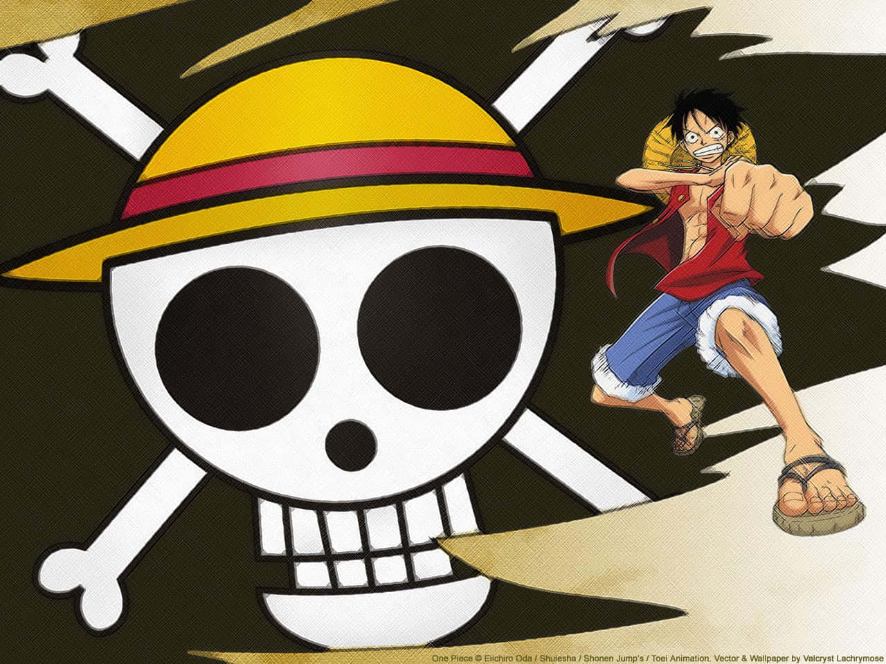 Straw Hat Logo 1280 X 960 Wallpaper