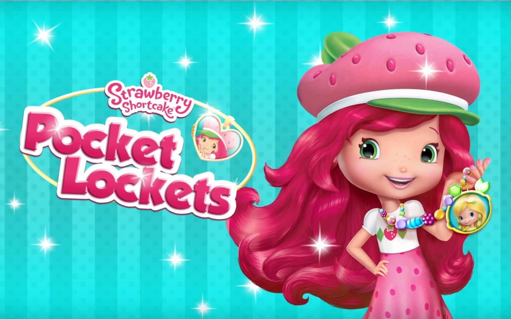 Strawberry Shortcake Pocket Lockets Poster Wallpaper