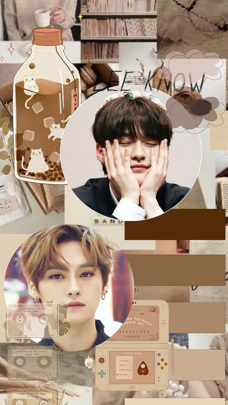 Stray Kids Aesthetic Collage.jpg Wallpaper