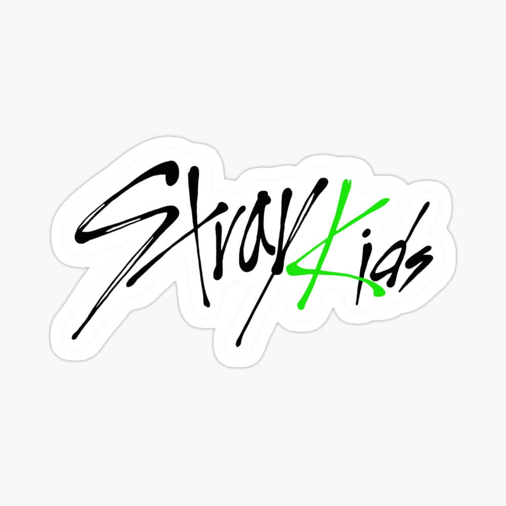 Stray_ Kids_ Logo_ Sticker Wallpaper