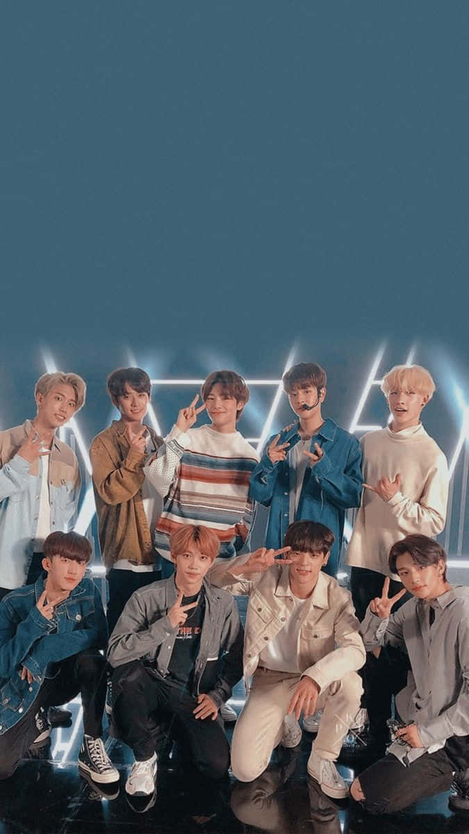 Stray Kids Ot8 - United In Music Wallpaper