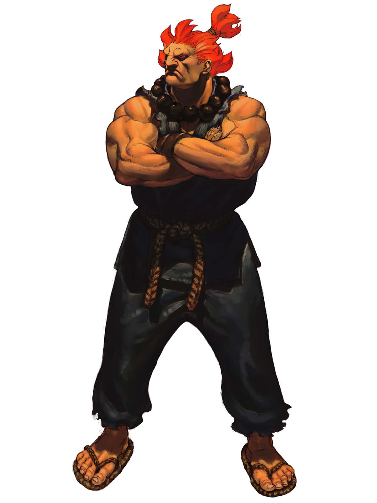 Street Fighter Akuma Pose Wallpaper