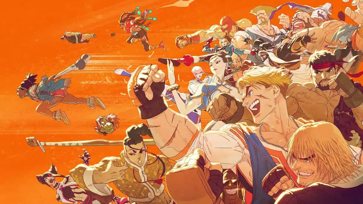 Street Fighter Alpha Epic Battle Artwork Wallpaper