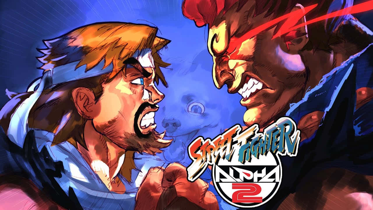 Street Fighter Alpha2 Faceoff Wallpaper