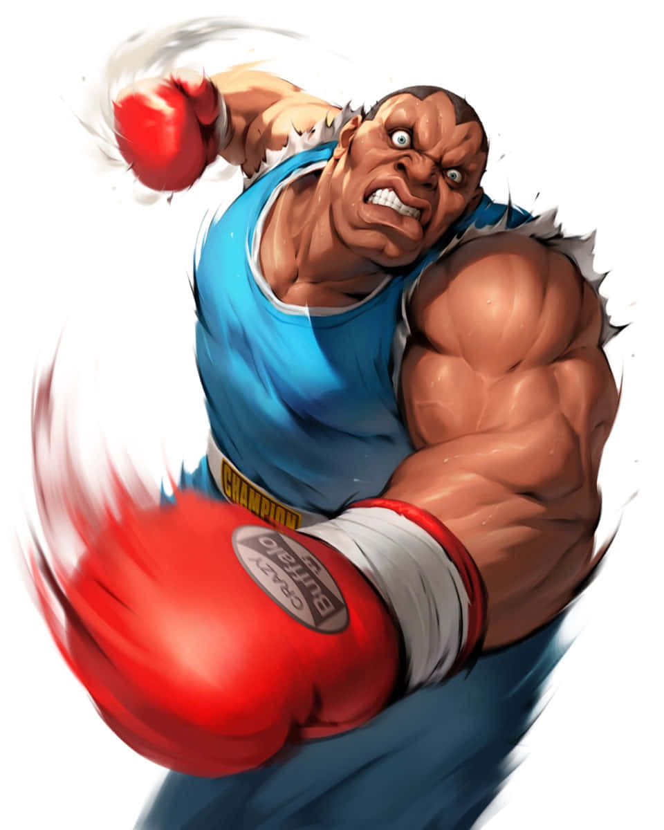 Street Fighter Balrog Power Punch Wallpaper