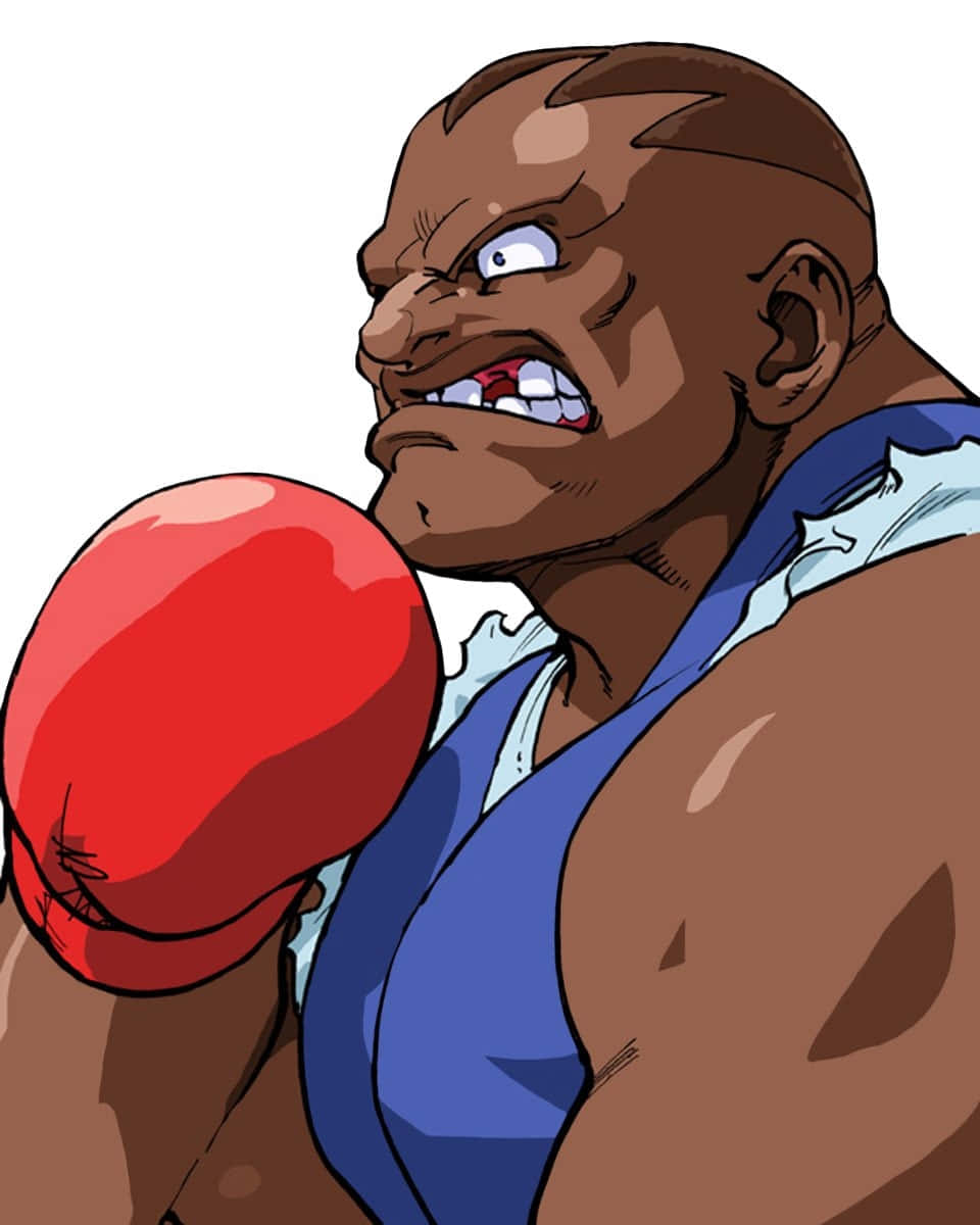 Street Fighter Balrog Readyto Fight Wallpaper