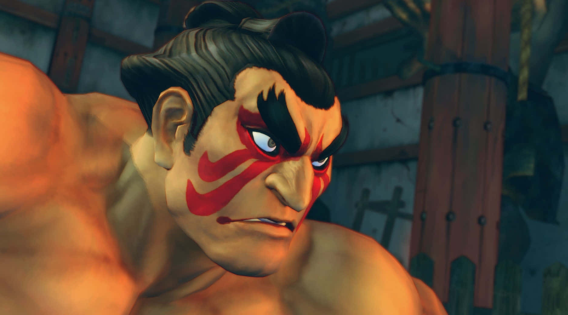 Street Fighter E Honda Intense Stare Wallpaper