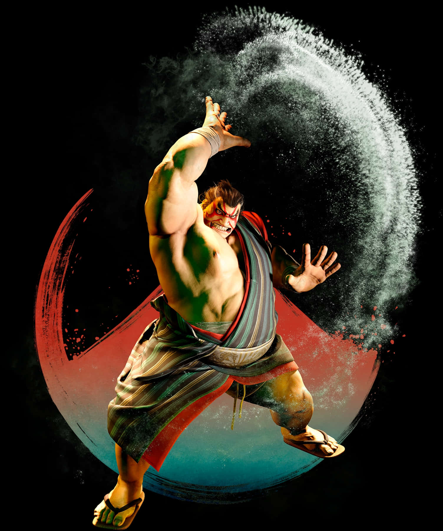 Street Fighter E Honda Power Move Wallpaper