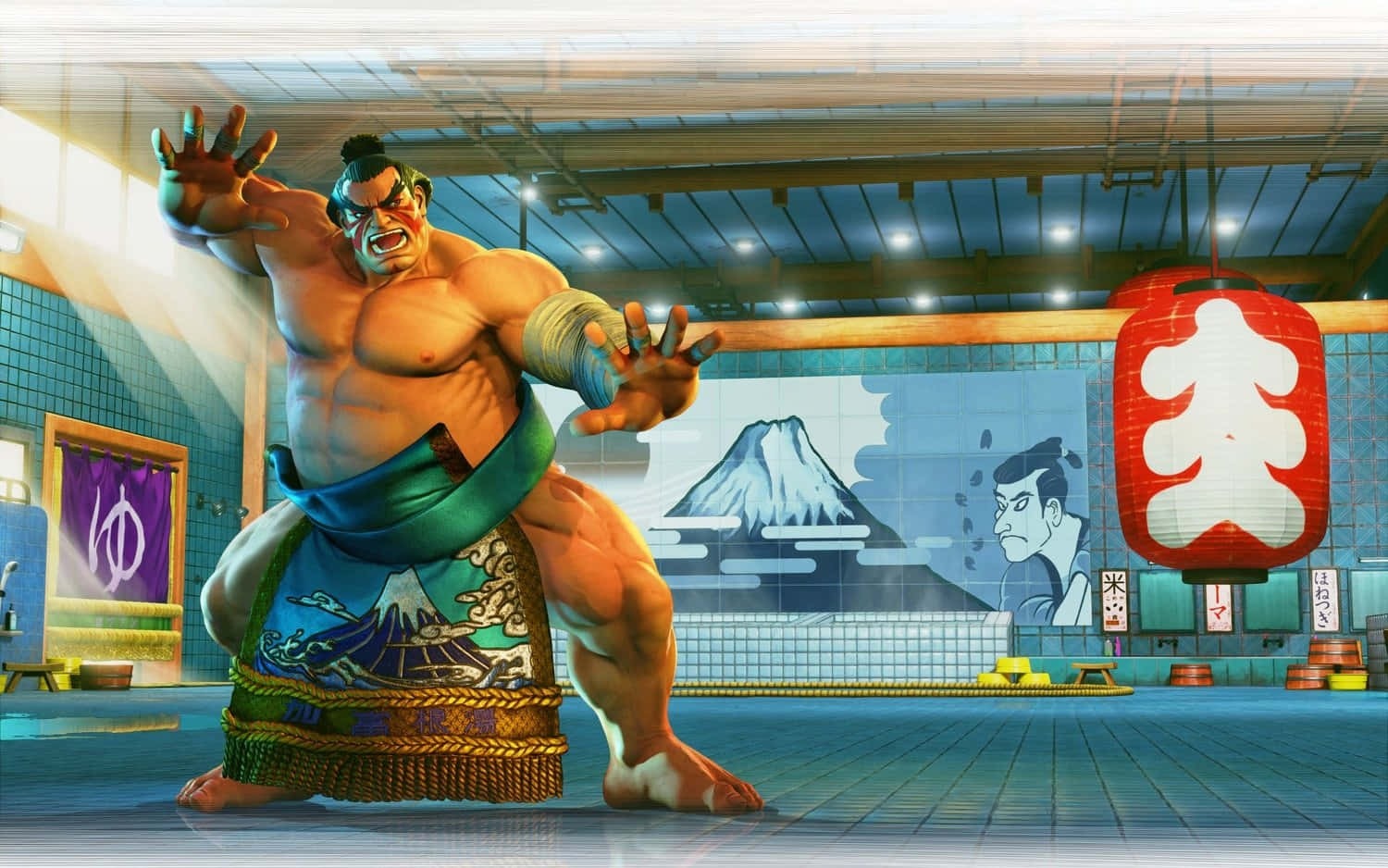 Street Fighter E Honda Readyto Fight Wallpaper