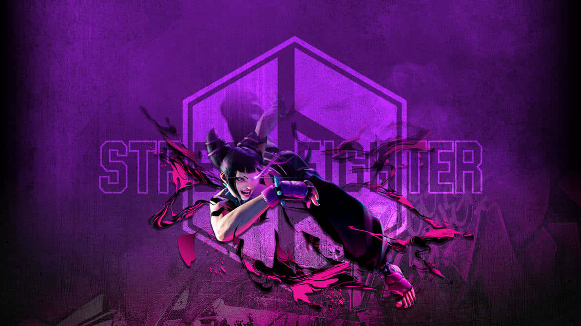 Street Fighter Juri Fan Art Wallpaper