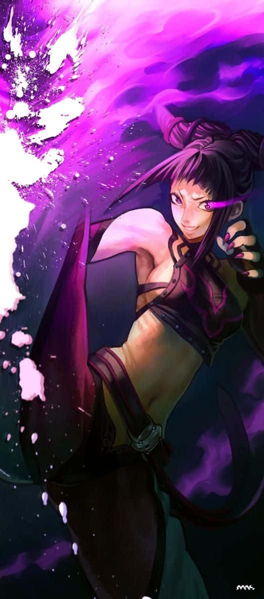 Street Fighter Juri Feng Shui Engine Activation Wallpaper