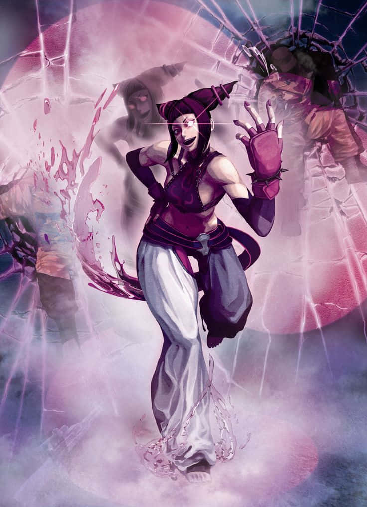 Street Fighter Juri Feng Shui Engine Activation Wallpaper