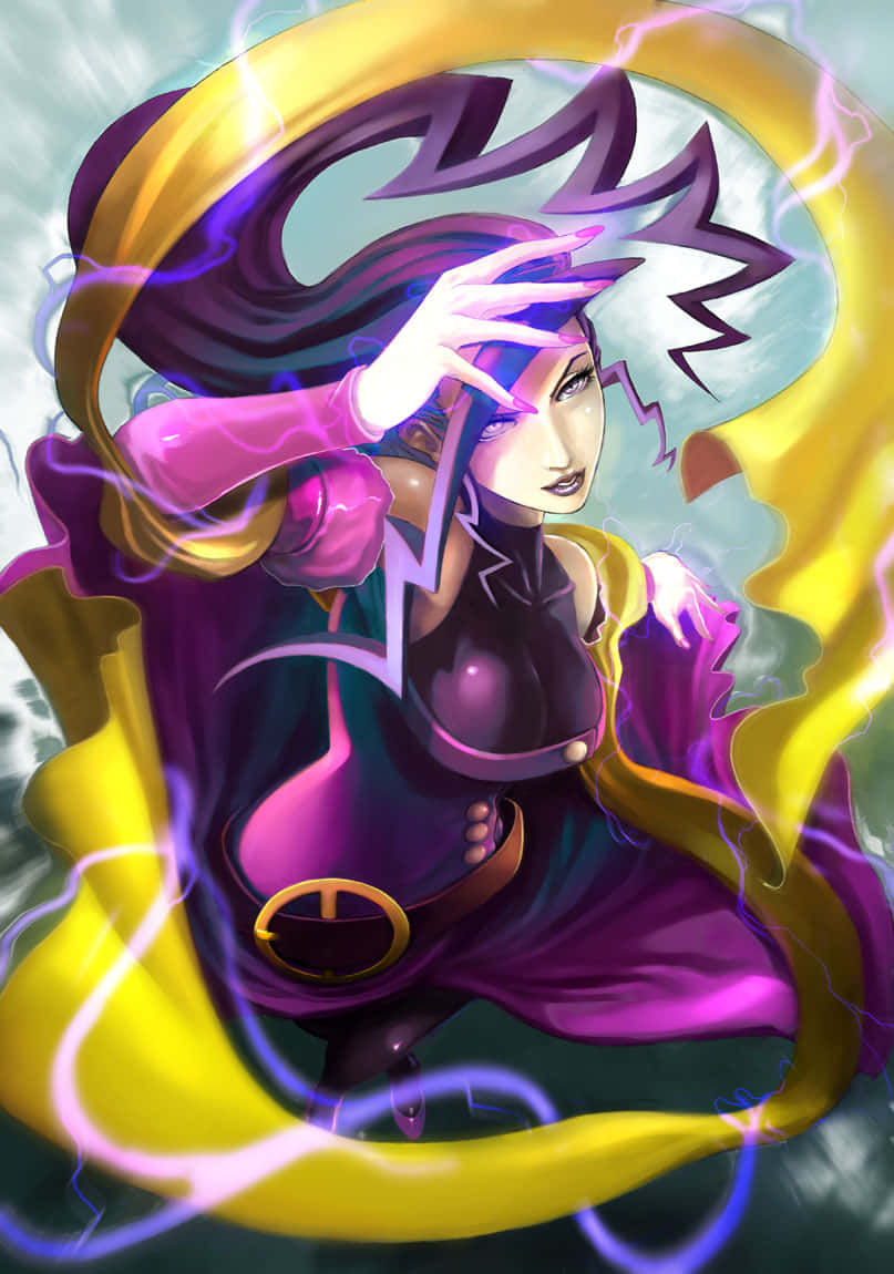 Street Fighter Rose Mystical Energy Wallpaper