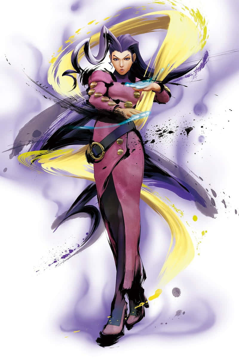 Street Fighter Rose Mystical Power Wallpaper