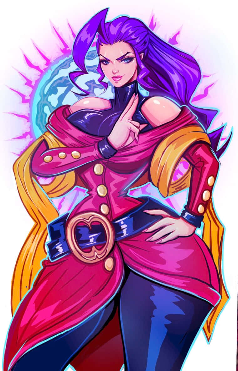 Street Fighter Rose Mystical Power Wallpaper