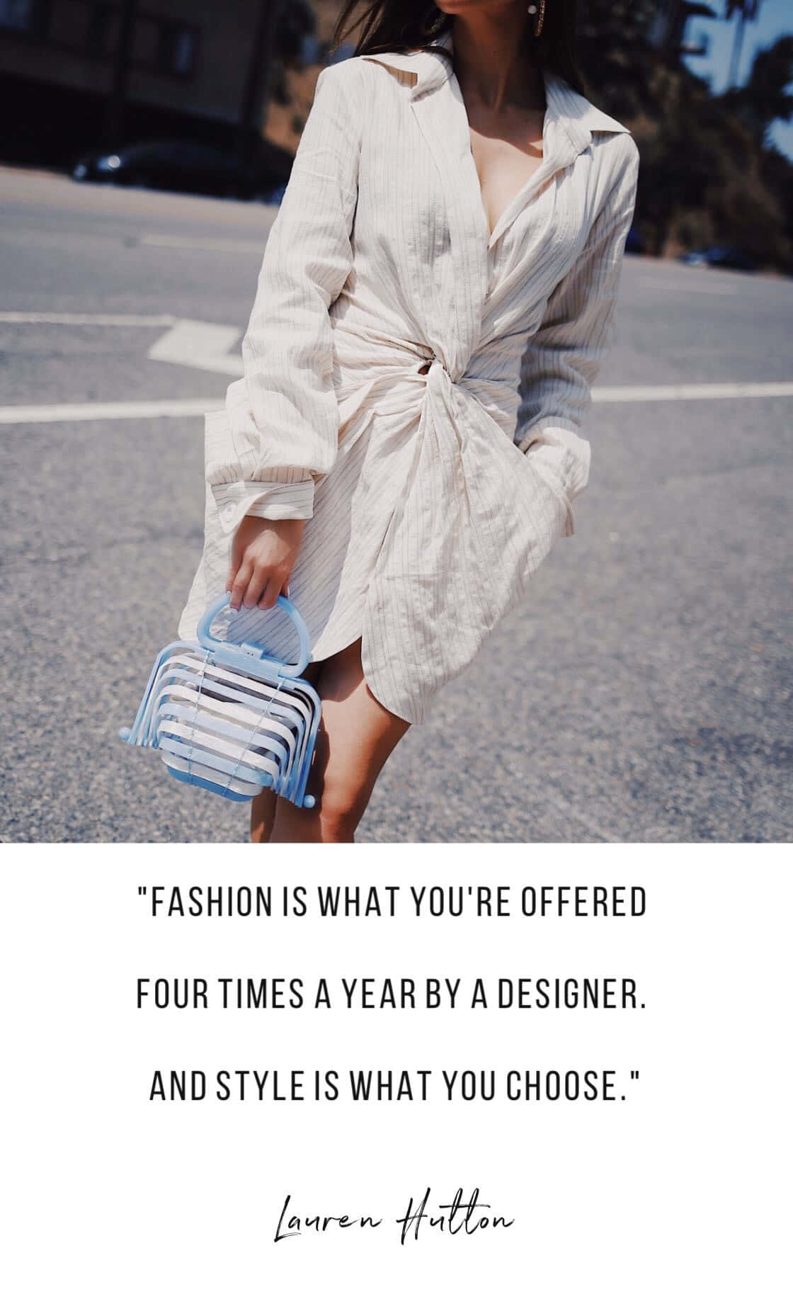 Street Style_ Elegance_ Quote Wallpaper