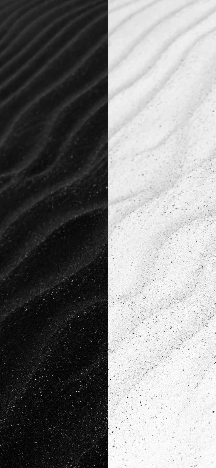 Striking Dual-tone Background - Half Black Half White Wallpaper