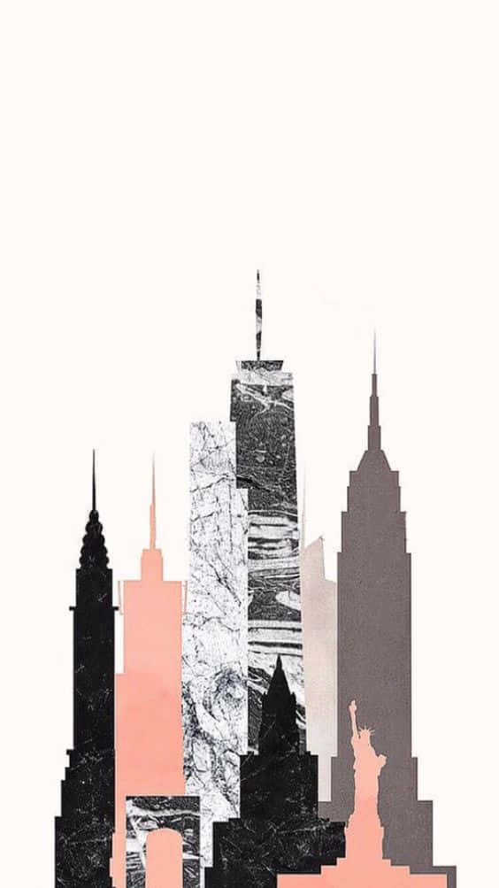 Stroll Through The Streets Of Nyc And Enjoy Some Art Wallpaper