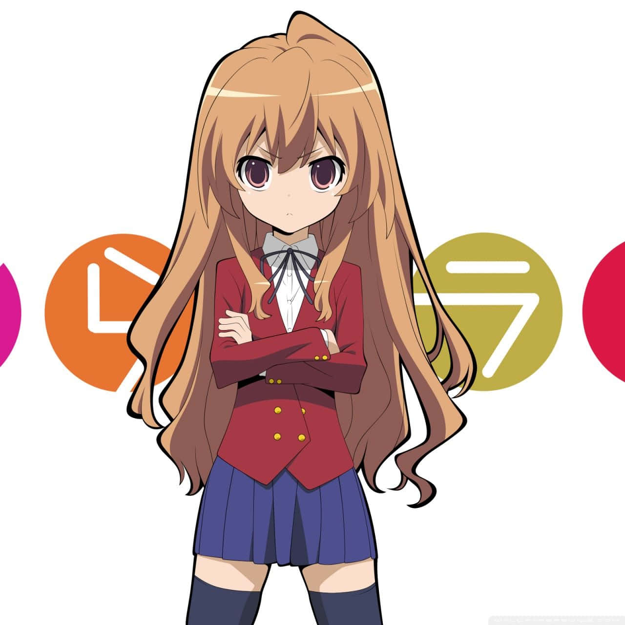 Strong Cute Anime Girl Taiga Aisaka Wallpaper