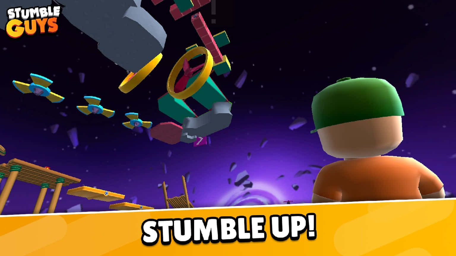 Stumble Guys Gameplay Action Wallpaper