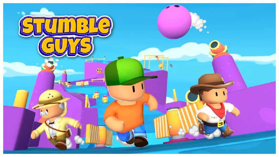 Stumble Guys Gameplay Characters Wallpaper