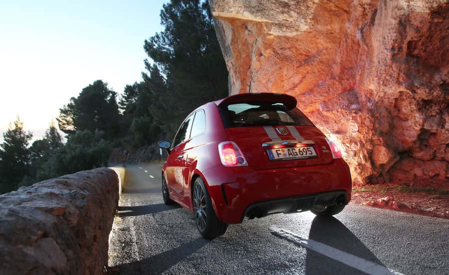 Stunning Abarth 695 Tributo Ferrari In Full Glory. Wallpaper