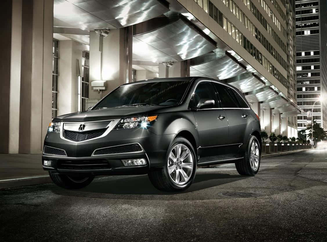 Stunning Acura Mdx In Action Wallpaper