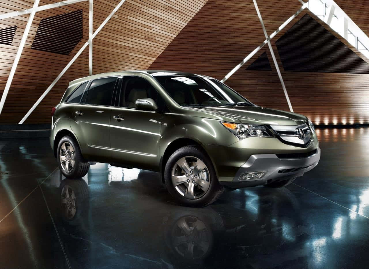 Stunning Acura Mdx In Motion Wallpaper