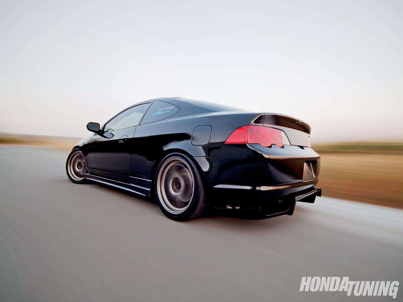 Stunning Acura Rsx Type-s In Action Wallpaper