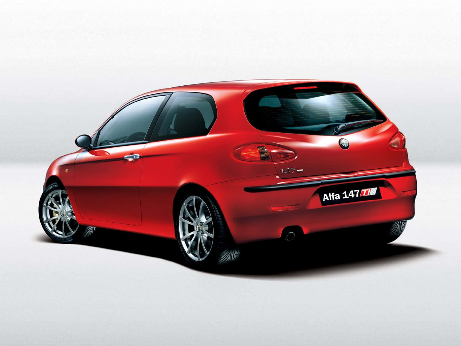 Stunning Alfa Romeo 147 In Motion Wallpaper